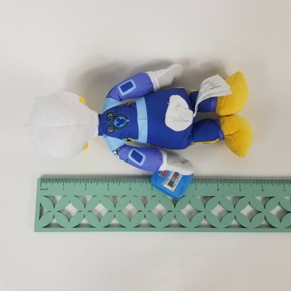 Disney Junior Mickey And The Roadster Racers Donald Duck Plush Blue Racer New - Picture 11 of 12